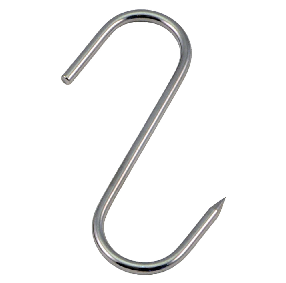 Крюк для мяса S-образный 10мм (h 230, d 43мм)