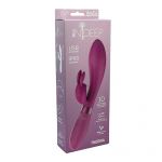 Малиновый вибратор-кролик 21,5см Indeep PRO Theona Magenta