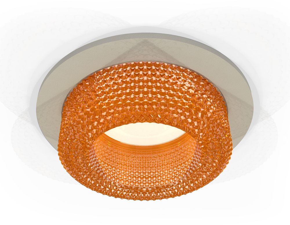 Ambrella Комплект встраиваемого светильника с композитным хрусталем MR16 Встраиваемые XC7623024