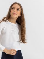 Джемпер для девочки в школу