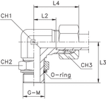 Штуцер FRG90 DL42 BSP 1.1/2 (в сборе)