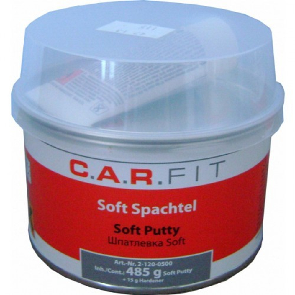 СarFit Шпатлевка Soft  0,5kg (24шт/кор) 2-120-0500