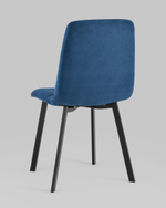 Стул Oliver Square велюр синий