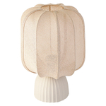 Лампа настольная texture rib, 27х39 см, бежевая