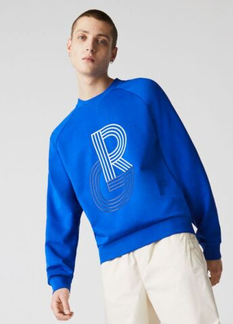 Мужская теннисная кофта Lacoste Men's SPORT Sweatshirt - небесный