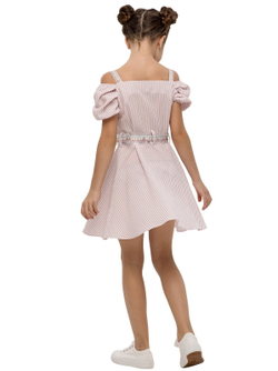 Платье д/дев. розовый О54802 Розовый 128