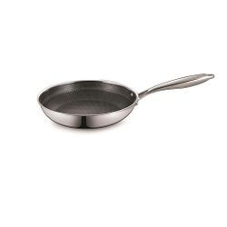 Сковорода 24 см h5 см New Kitchen Grid нерж. с антиприг. покр. ИНДУКЦИЯ P.L.