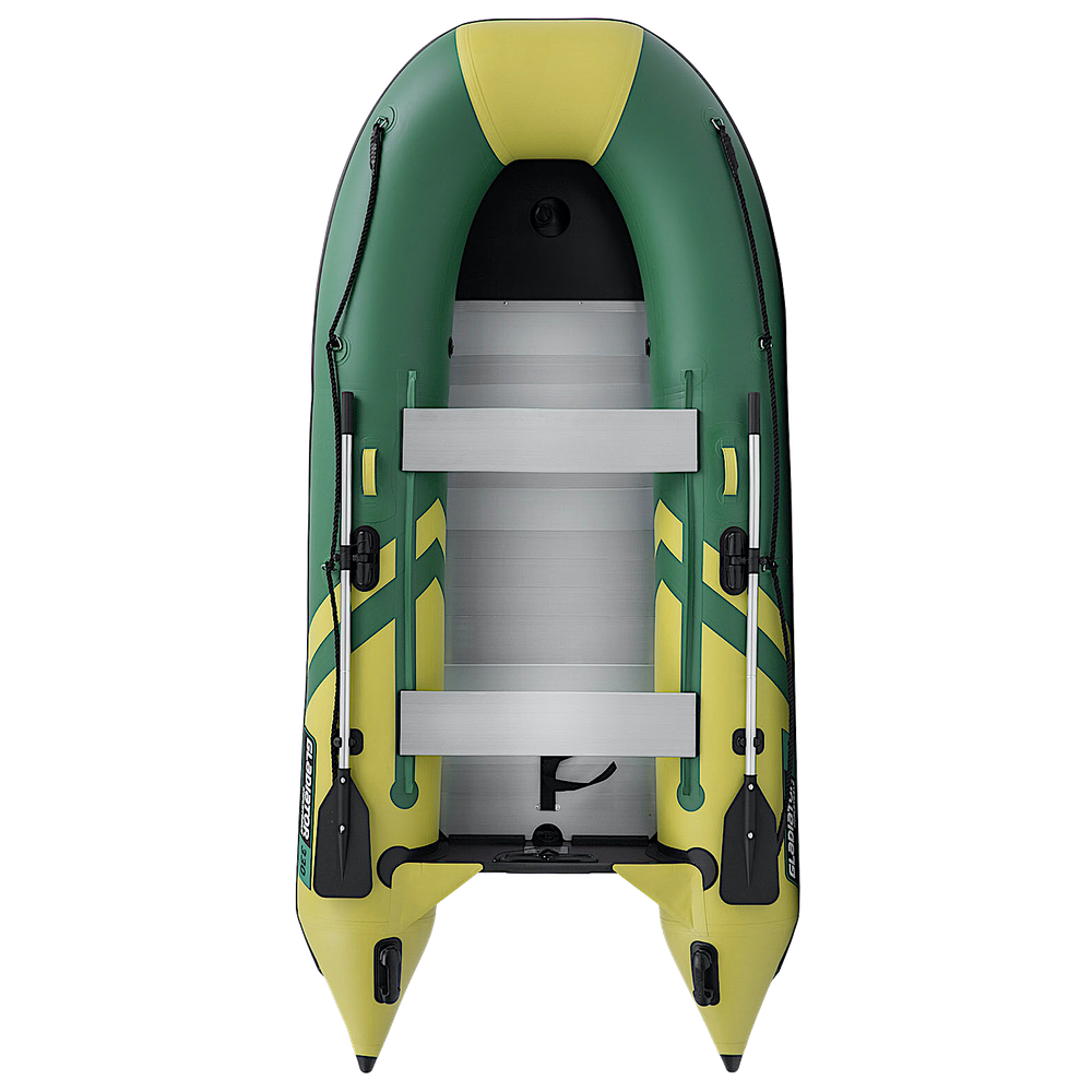 Лодка ПВХ Gladiator Light B330AL с алюминиевым полом -