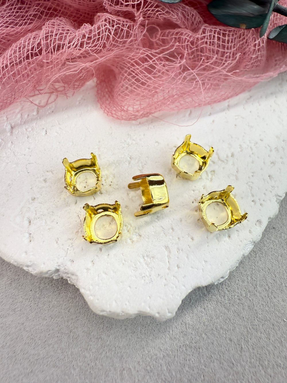 Оправа #1088 Chatone 8 мм Золото