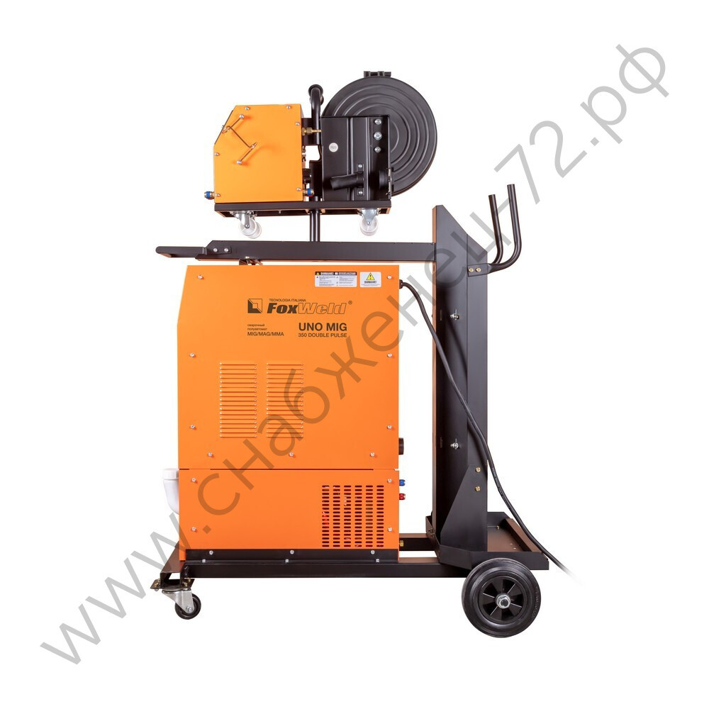 Сварочный полуавтомат UNO MIG 350 DOUBLE PULSE (Источник питания+МП+Тележка+БЖО - 2 упак.)