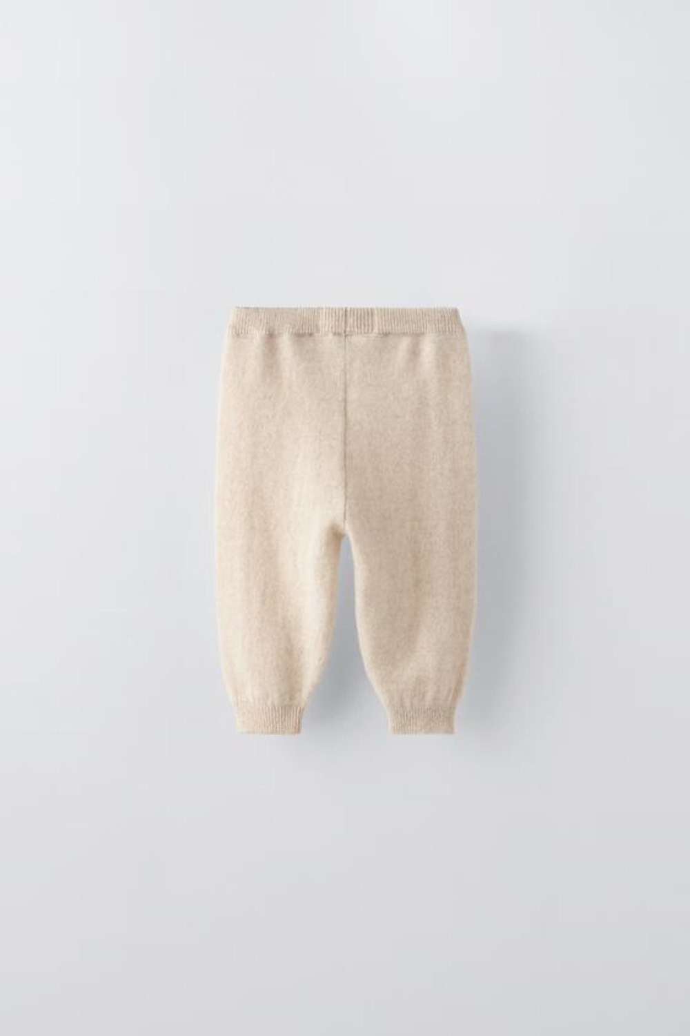 ZARA БРЮКИ ИЗ КАШЕМИРА, СВЕТЛО-БЕЖЕВЫЙ