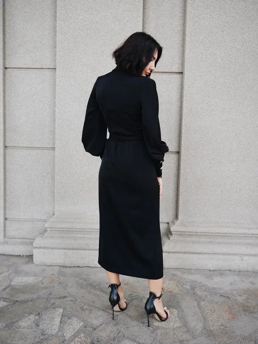 Платье "Навсегда" в черном