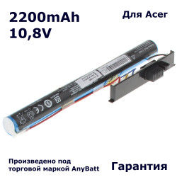 Аккумулятор AnyBatt 2200mAh для ноутбука Acer Aspire One 14 Z1402 (NC4782-3600)