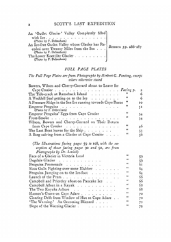 Scott's last expedition . Vol. I. Being the Journals of Captain R.F. Scott, R.N., C.V.O. Vol II. Being the reports of the journeys and the scientific work undertaken by Dr. E.A. Wilson and the surviving members of the expedition, arranged by Leonard Hux. v. 2 | Robert Falcon Scott
