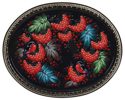 Zhostovo metal tray A26D18052638