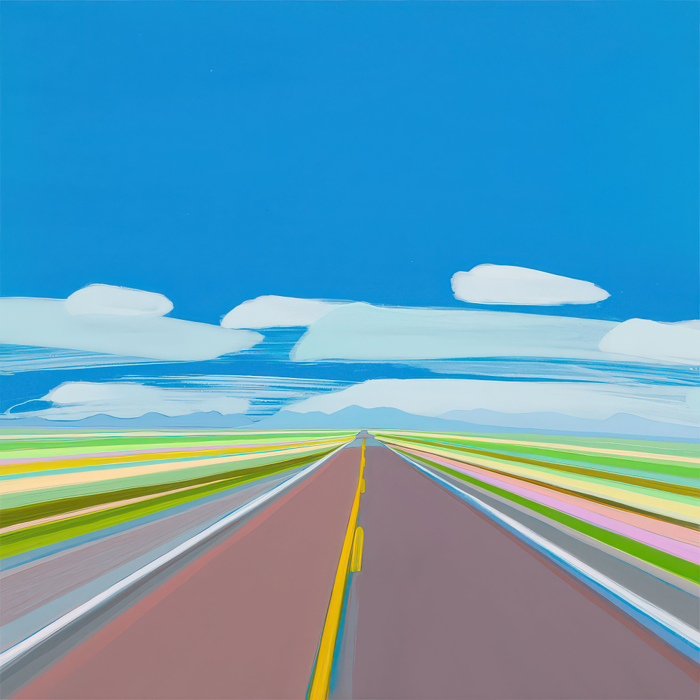 Blue Road #3