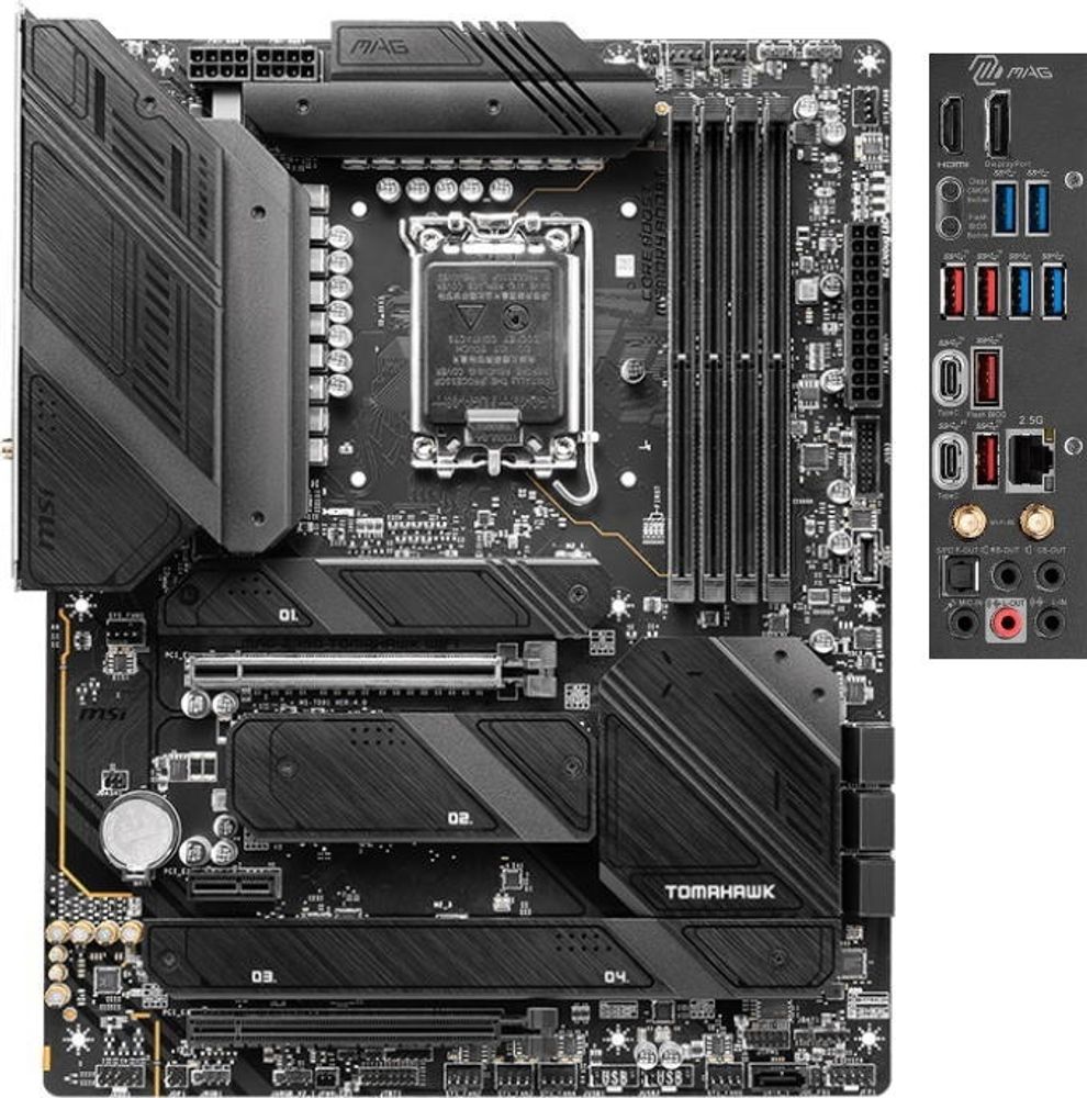 Материнская плата MSI MAG Z790 TOMAHAWK WIFI DDR5 Материнская плата MSI MAG Z790 TOMAHAWK WIFI DDR5