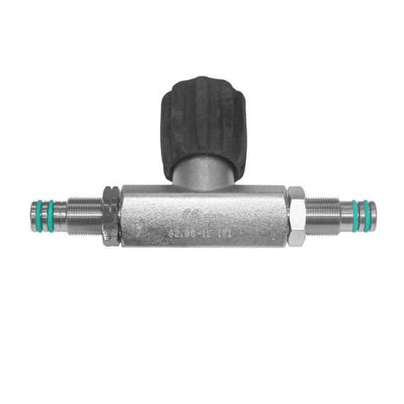 Манифолд BTS 171 мм (10-12 л) с изолятором радиальный 300 bar O2 очищенный