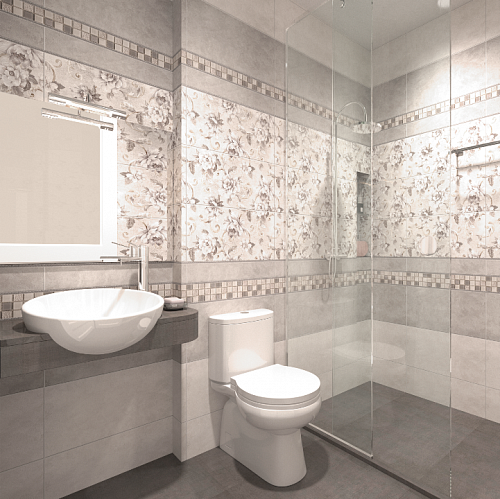 Панель ПВХ фотопечать 3D Panda Элегия 2700х250 мм