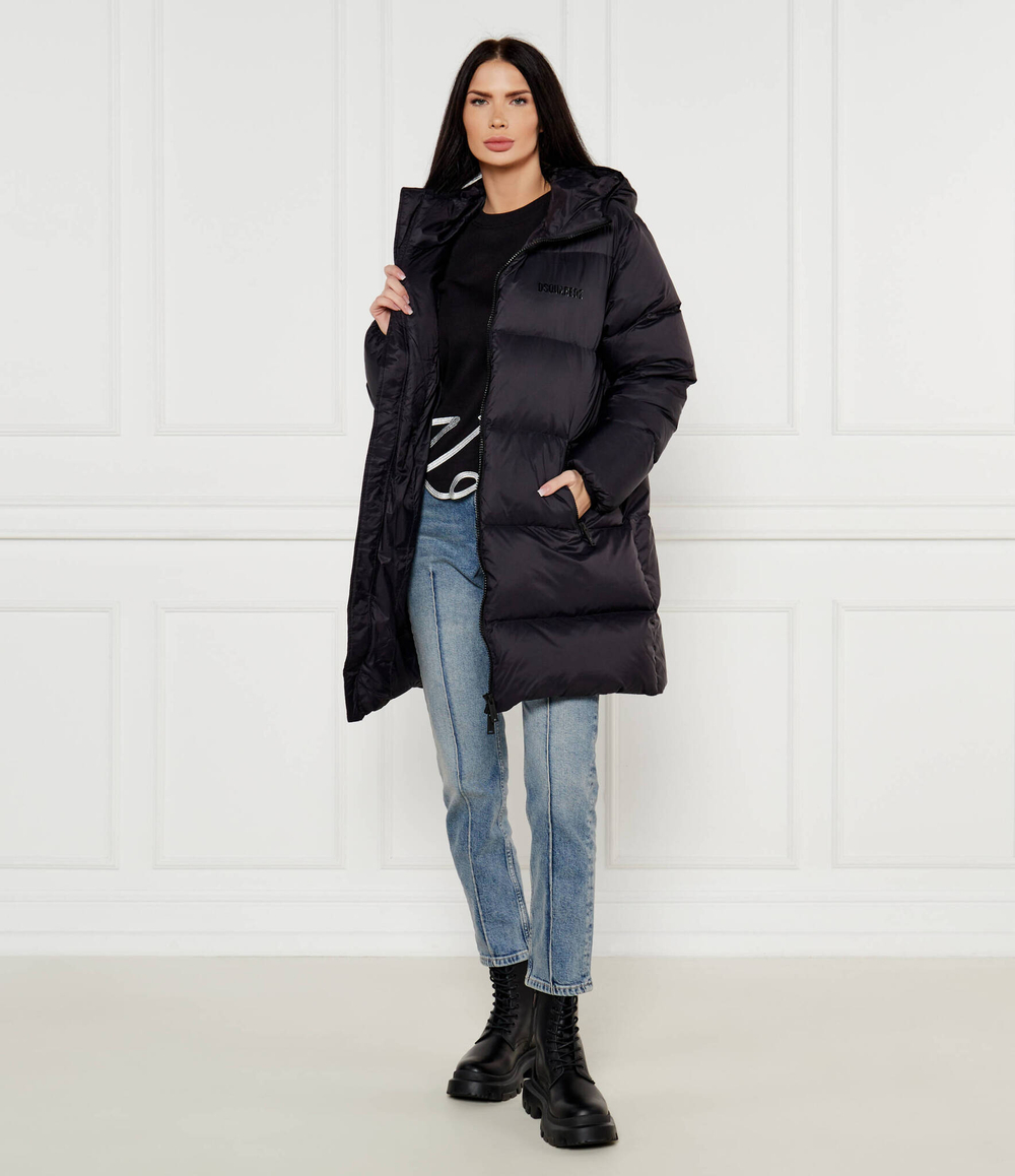 Пуховое пальто Dsquared2 - черный(S75AA0422 D35093)