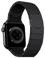 Браслет Apple Watch 38/40mm (AWB1002) Pitaka black carbon