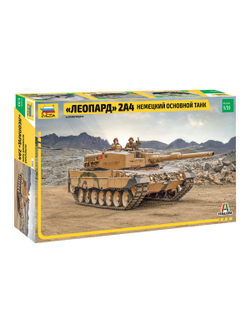 Сборная модель ZVEZDA Немецкий основной танк "Леопард" 2А4, 1/35