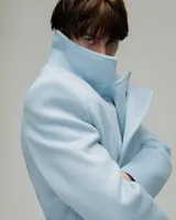 Голубое пальто 