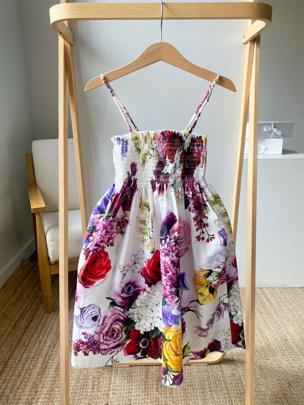 Хлопковый сарафан Dolce&Gabbana, 140