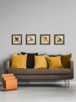 Картина на стену интерьерная на холсте 26*26 см