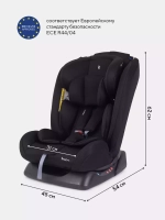 Автокресло ZY26 "Unity" RANT basic (Black) группа 0+-1-2-3 (0-36 кг)