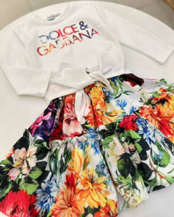 Детский комплект с юбкой Dolce&Gabbana