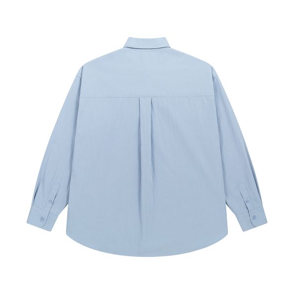 Сорочка Puff голубая - фото 5