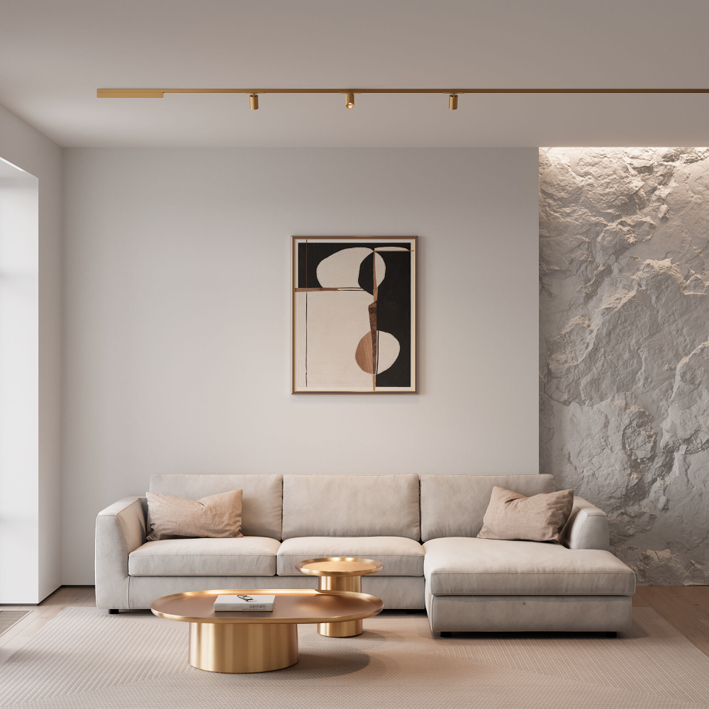 Brass Line Трековый светильник 24W 3000K латунь 85527/01