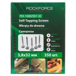 Саморезы 3.8х32мм (350шт) RockForce RF-PEX-16882907-32