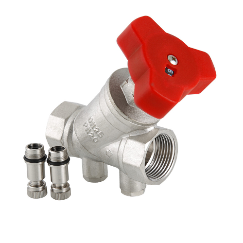 Клапан балансировочный ручной 1" VT.054.LN.   6079