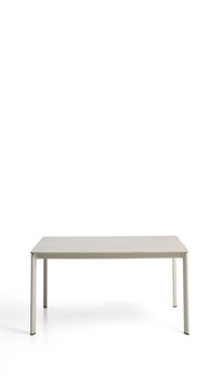 Уличный стол Anafi из спеченного камня и бежевого алюминия 180 x 90см