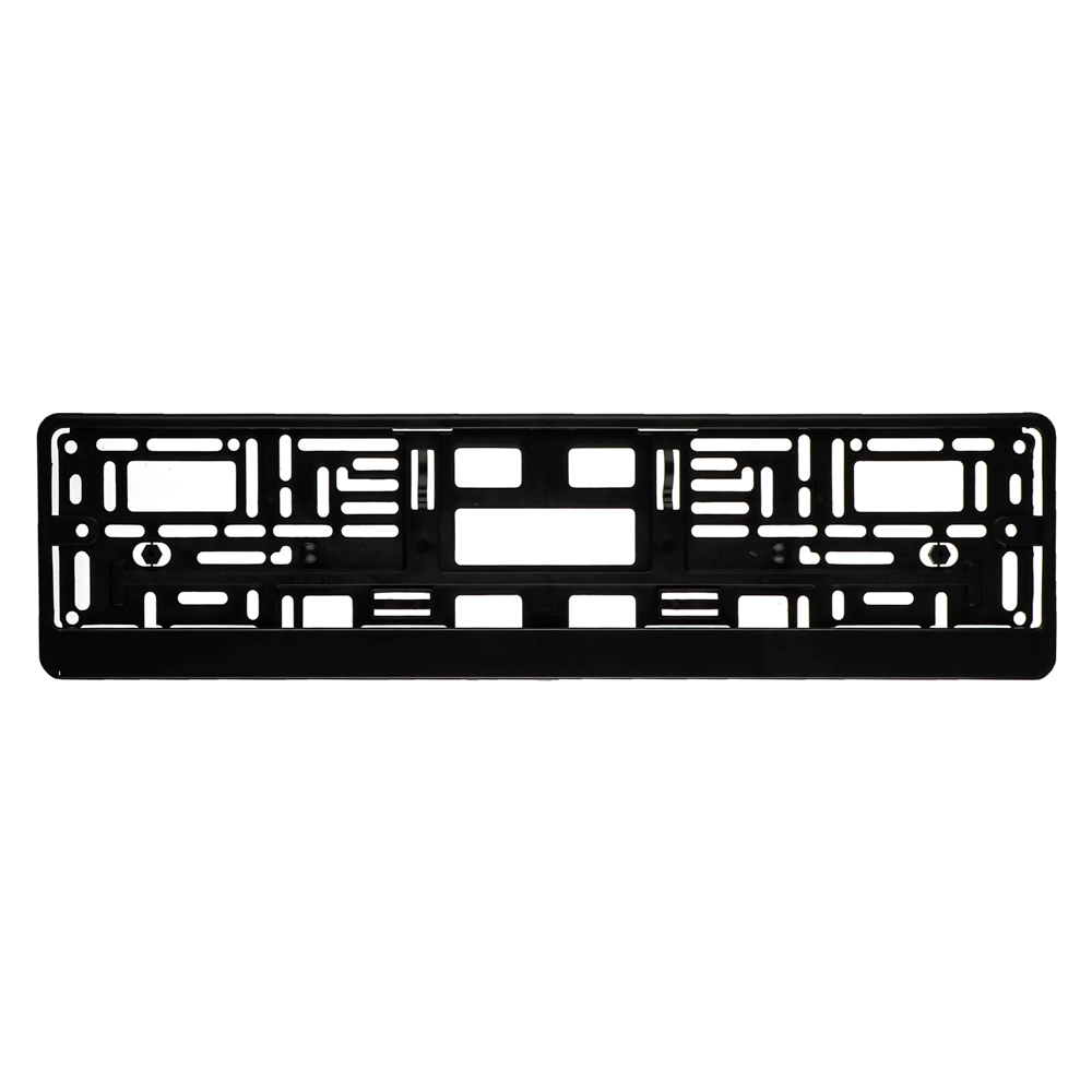 Рамка автомобильного номера,пластик,тисн.,хром 52,7*13,3см