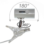 Патрон-прищепка E27 с выключателем