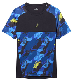 Мужская теннисная футболка Australian Scribble in Ace - разноцветный