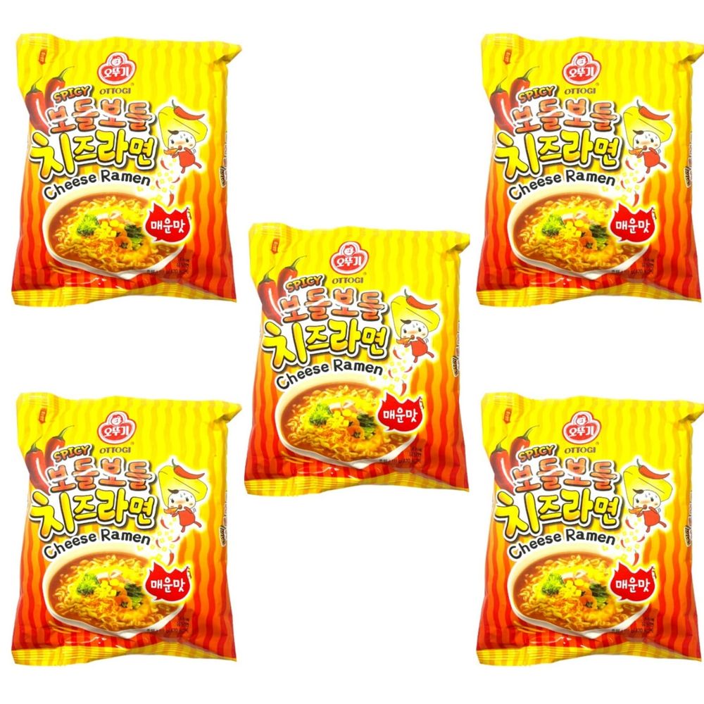 Лапша Ottogi Spicy Cheese Ramen 111 г 5 шт