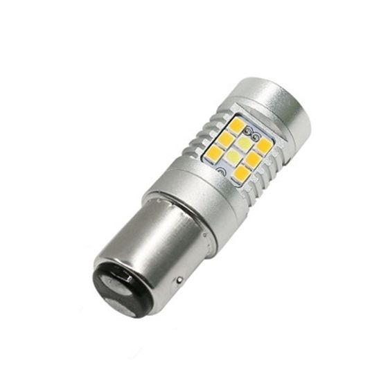 Светодиод в поворотник/ходовый огонь BA15-3528-28SMD 2k