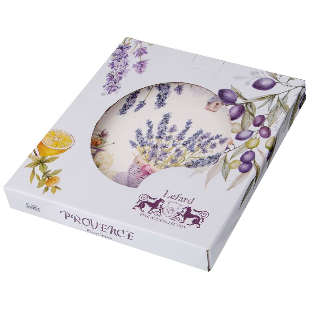 НАБОР ТАРЕЛОК ОБЕДЕННЫХ LEFARD "ПРОВАНС ЛАВАНДА" 2 ПР. 25,5 СМ (КОР=18НАБ.)