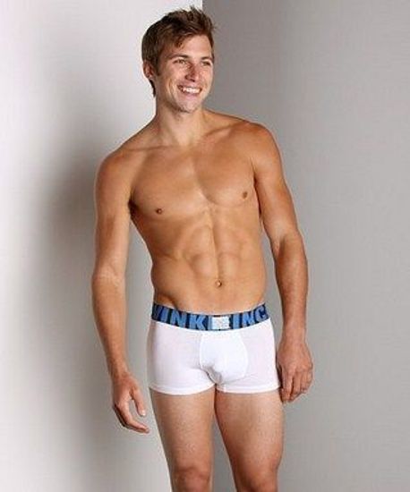 Мужские трусы хипсы Calvin Klein X Word Trunk White