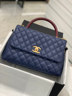 Chane1 Coco Handle Bag 28 cm