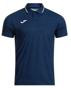 Теннисное поло Joma Challenge Lob Short Sleeve - navy blue