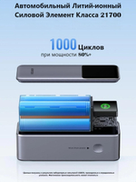 Внешний аккумулятор Ugreen 35525 25000 мАч серый