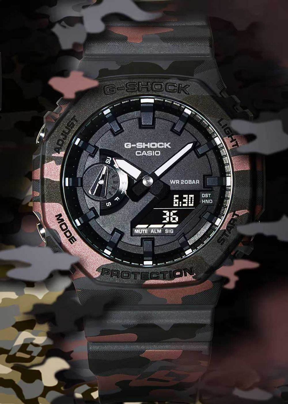 Часы Casio GA-2100CM-8A