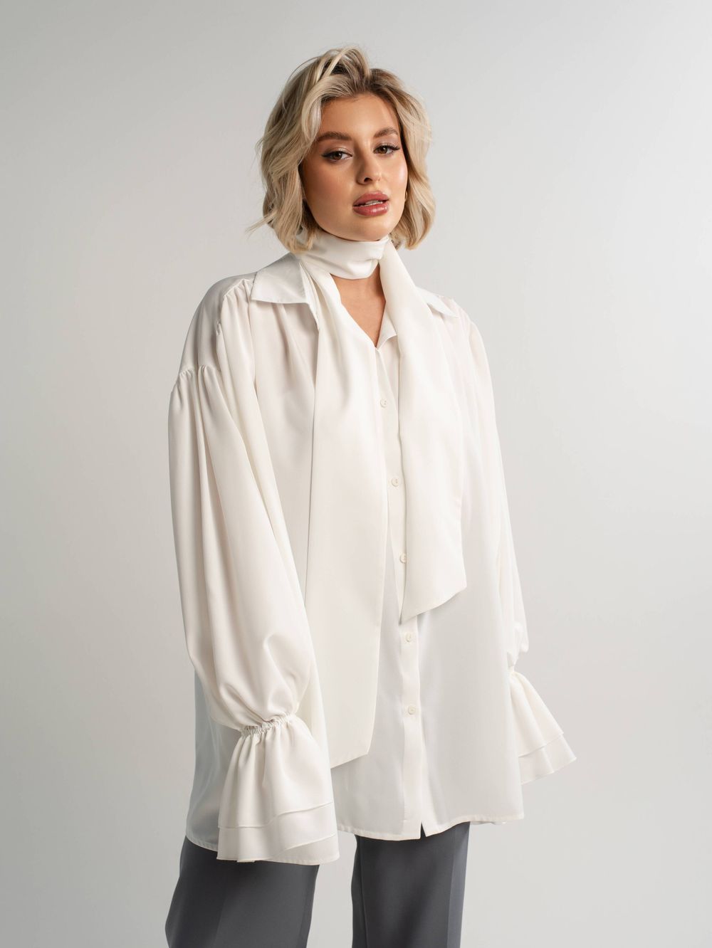 Блуза Присцилла (экрю) Б14950-5М LT Collection