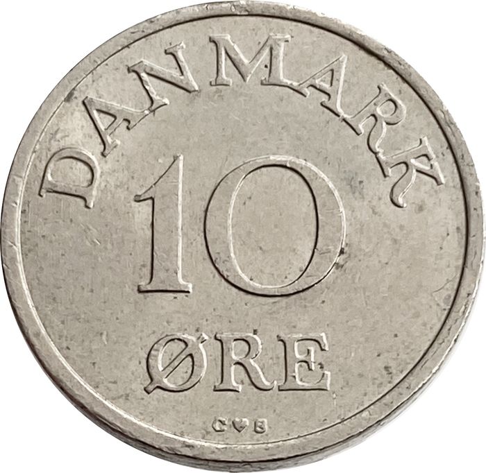 10 эре 1948-1960 Дания