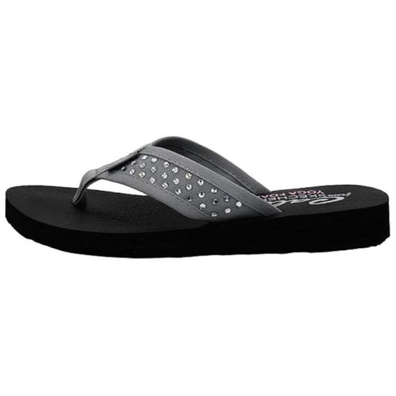 Skechers Meditation Rhinestone 'Black Grey'